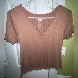 SO brand new shirt with tags and cut out perfect condition size Medium